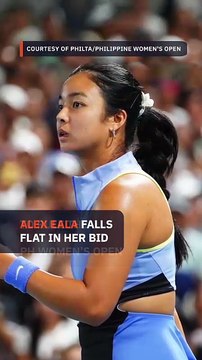Alex Eala remains grateful despite PH Women's Open exit