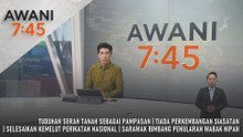 AWANI 7:45 [30/1/2026] – Tuduhan Serah Tanah Sebagai Pampasan | Tiada Perkembangan Siasatan | Selesaikan Kemelut Perikatan Nasional | Sarawak Bimbang Penularan Wabak Nipah