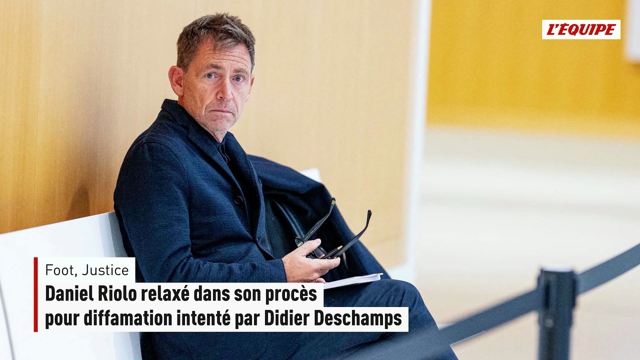 Daniel Riolo relaxé dans son procès pour diffamation intenté par Didier Deschamps...qui va faire appel - Foot - Justice