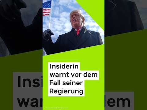 Donald Trump: Insiderin warnt vor dem Fall seiner Regierung - weil ein Puzzlestück fehlt