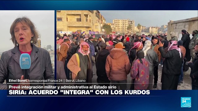 Informe desde Beirut: Acuerto entre Damasco y las Fuerzas Democráticas Sirias busca integración con los kurdos