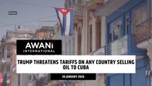 Trump threatens tariffs on any country selling oil to Cuba