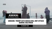 Trump says Russia will not attack Ukraine during cold week