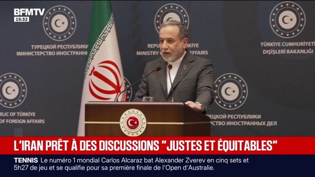 Ils tentent de nous intimider : le ministre iranien des Affaires étrangères pointe une contradiction entre l'attitude et la position des États-Unis
