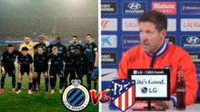Champions League: Cholo Simeone analiza a Club Brujas, próximo rival del Atlético de Madrid tras el sorteo