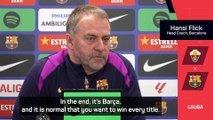 'Normal' for Barcelona to be chasing the quadruple - Flick