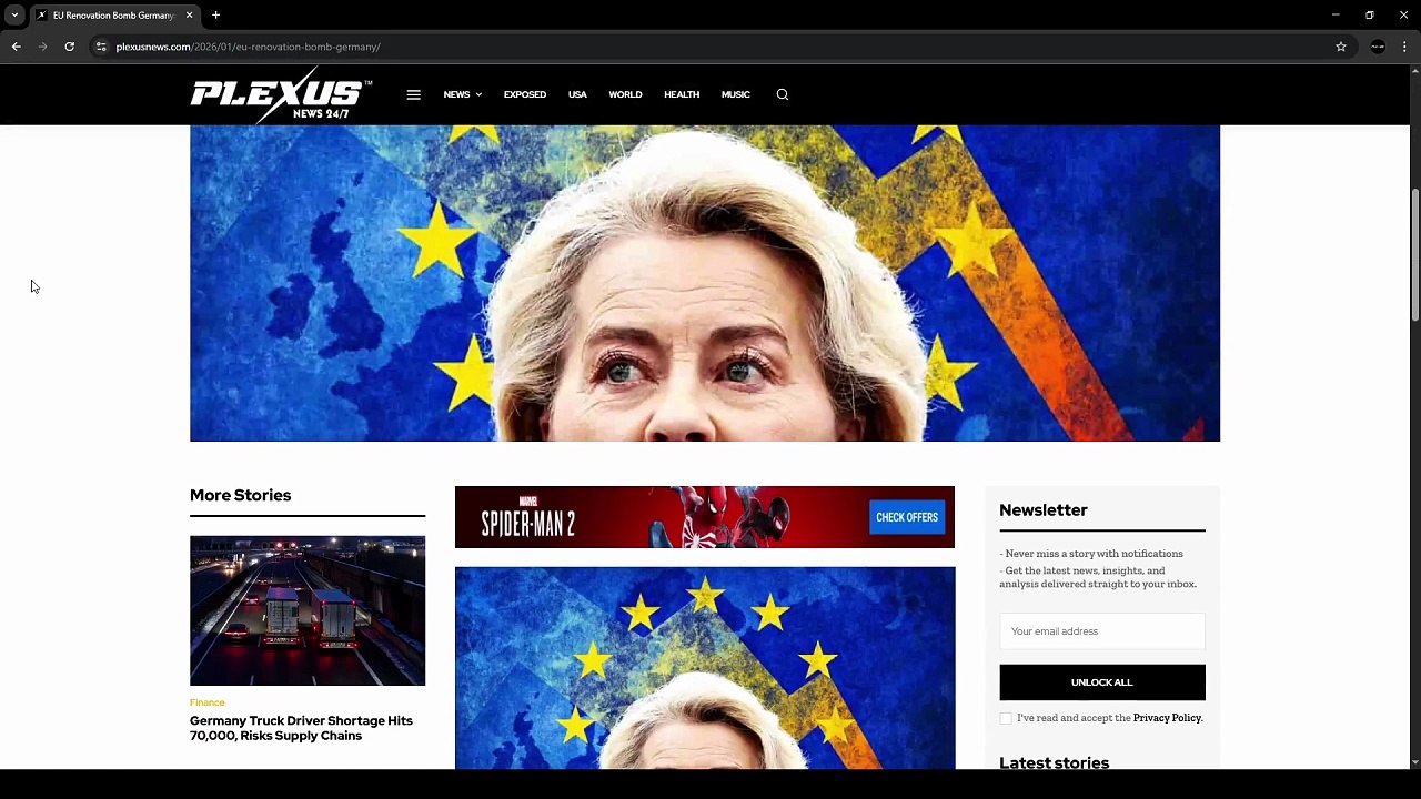 Plexus News: EU Renovation Bomb - €100,000 Bills for Homeowners