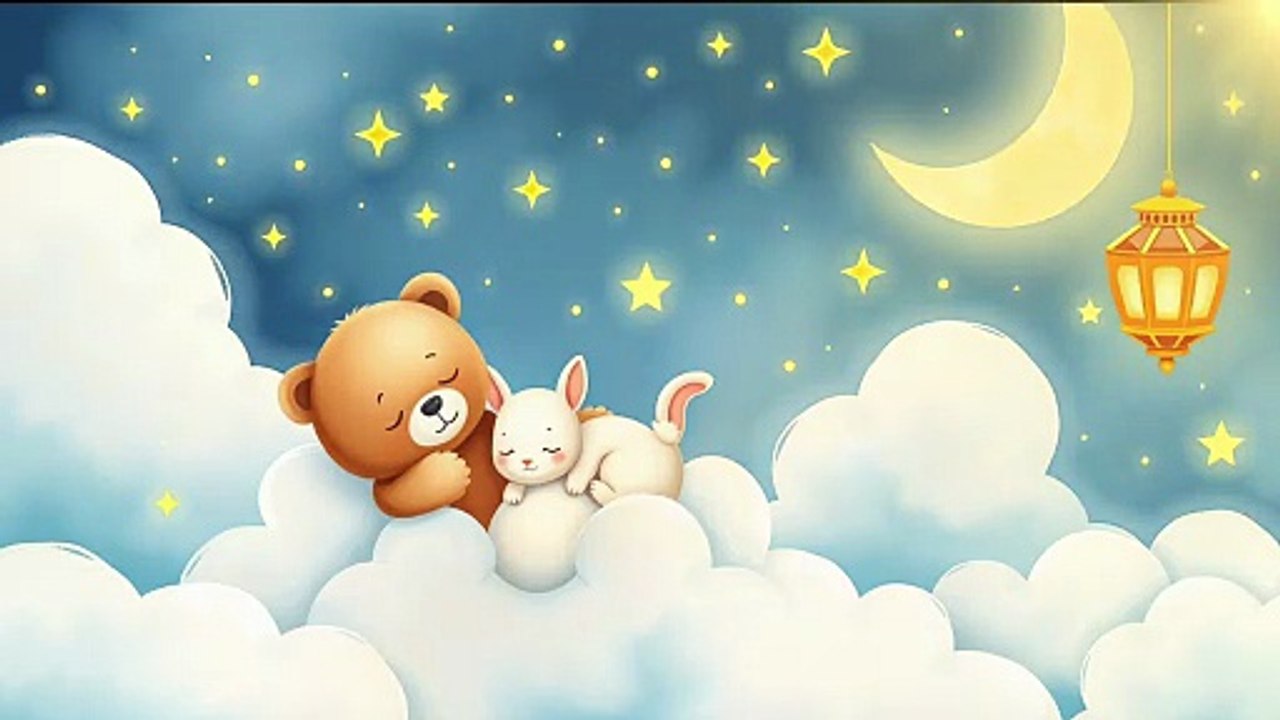 Peaceful Baby Lullabies 💤 Calming Sleep Music for Newborns ♫ Nighttime