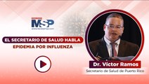 El secretario de salud habla Epidemia por influenza