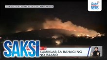 Grass fire, sumiklab sa bahagi ng Taal Volcano Island | Saksi