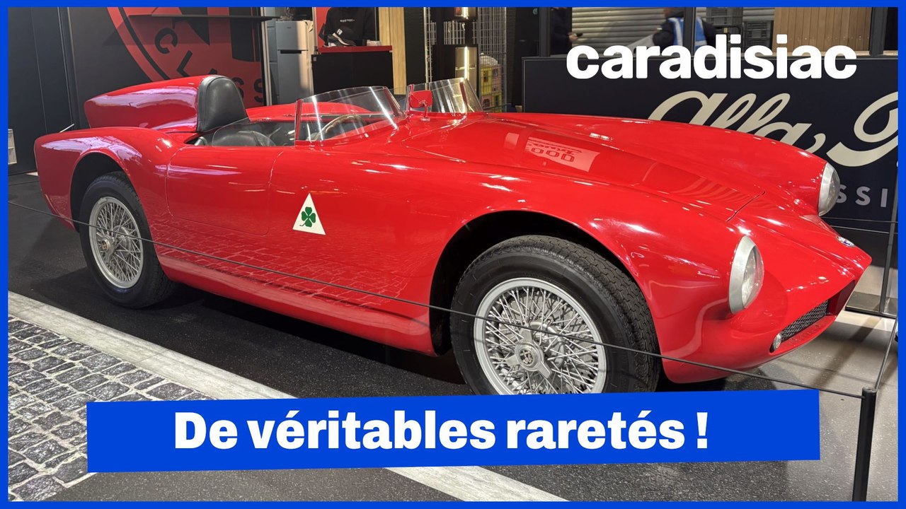 Rareté et beauté sur le stand Alfa Romeo de Rétromobile 2026
