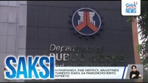 3 opisyal ng DPWH-Pampanga 2nd District, sinuspinde at tinanggal sa puwesto dahil sa pamomorsyento umano sa mga proyekto | Saksi