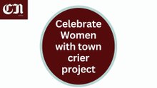 Celebrate Women with Aberystwyth town crier project