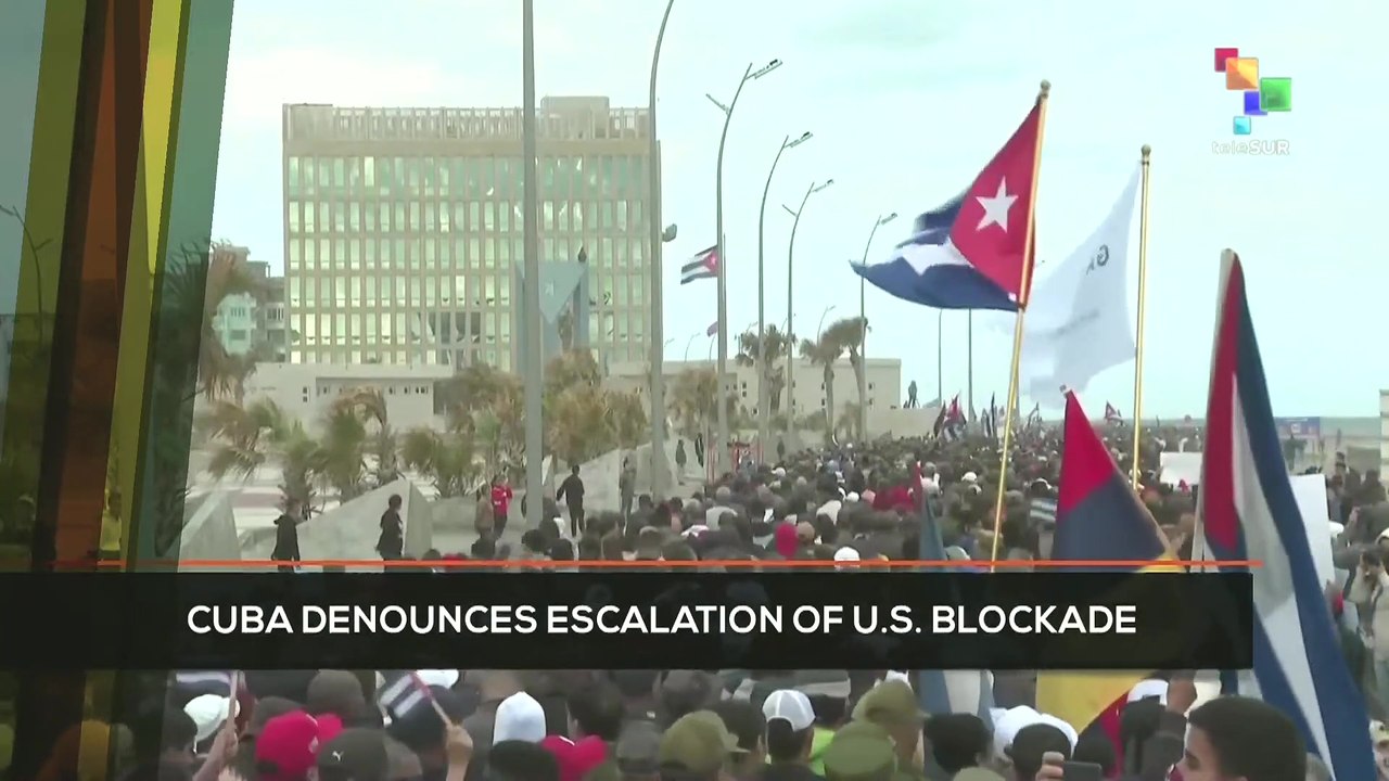 FTS 12:30 30-01: Cuba denounces escalation of U.S. blockades