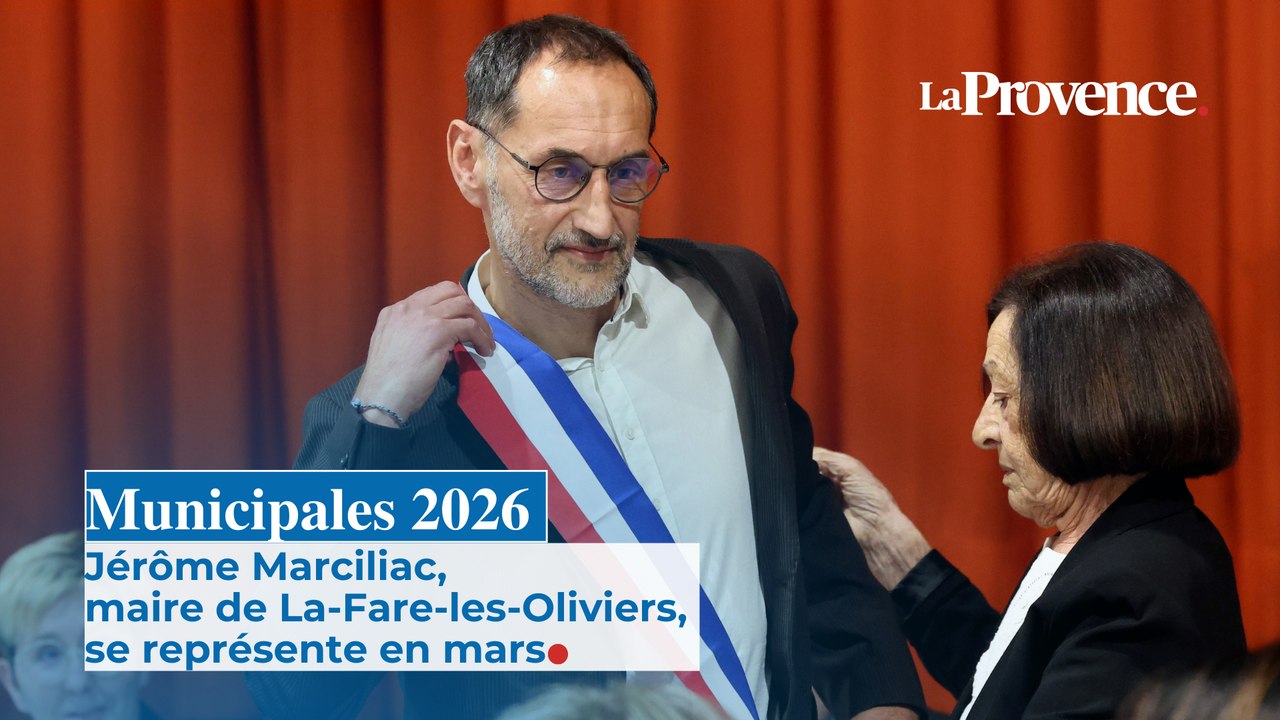 Municipales 2026 : Jérôme Marciliac, maire de La-Fare-les-Oliviers, se représente en mars