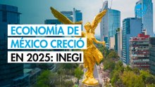 Economía mexicana creció 0.7% en 2025, según estimación preliminar del Inegi