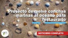 Proyecto devuelve conchas marinas al océano para restaurarlo | 834 | 02 al 08 de febrero 2026