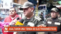 ASALTARON UNA TIENDA DE ELECTRODOMESTICOS