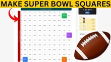 How to Make Super Bowl Squares Game Online for FREE