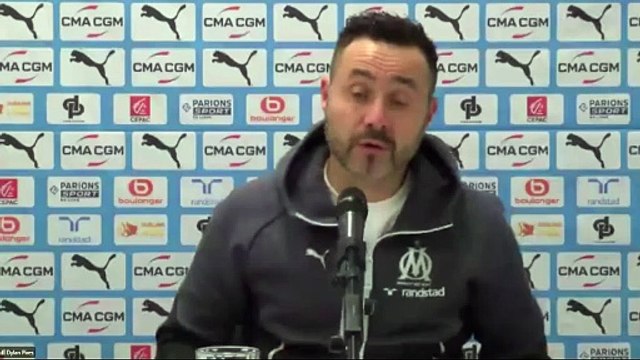 Roberto De Zerbi : « Rulli jouera contre le Paris FC » - Foot - Ligue 1 - OM