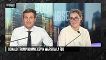 SMART BOURSE - Donald Trump nomme Kevin Warsh à la présidence de la Fed