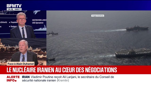 Iran: Sur le principe, il est infiniment plus souhaitable que le régime des Mollahs soit abattu par le peuple iranien que par l'arsenal américain , explique Alain Duhamel