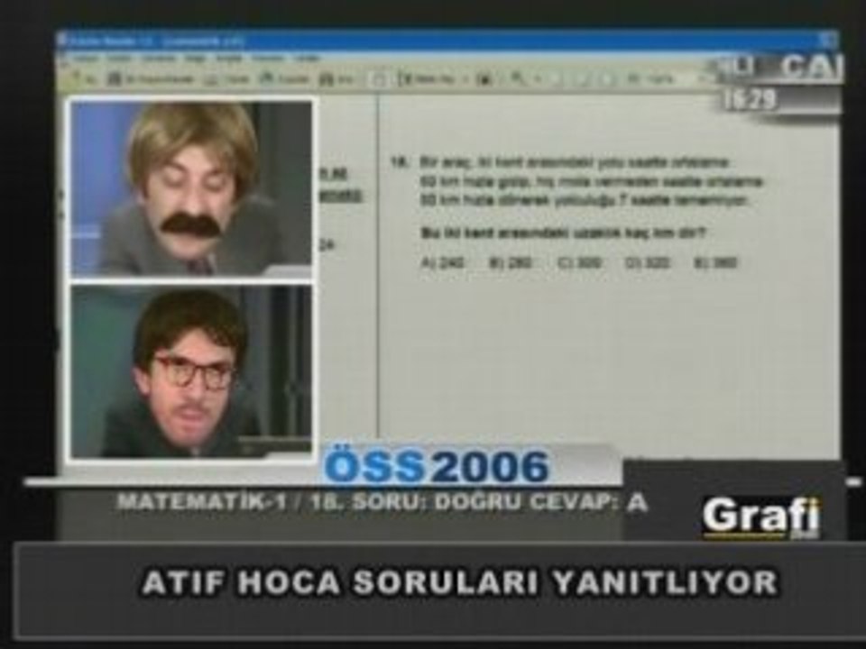 Koca kafalar sınav cevap