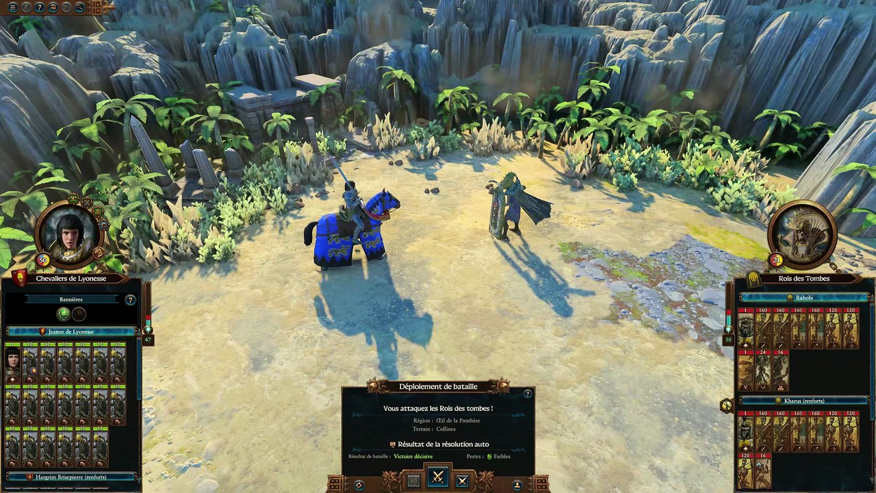 Total War Warhammer III Bretonien L'épée de Lyonesse