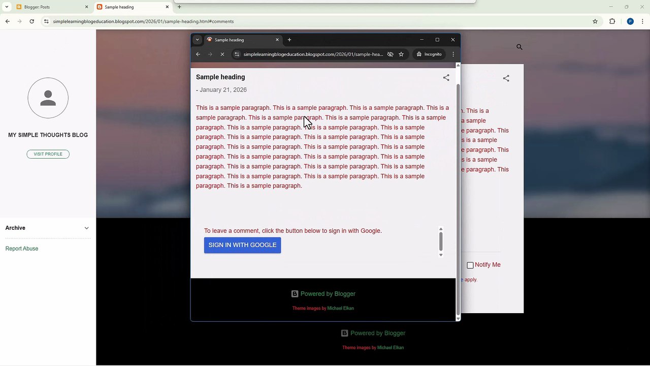 Blogger 38 Selecting Commenters