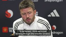 'Never say never' - Carrick drops Manchester United transfer rumour hints