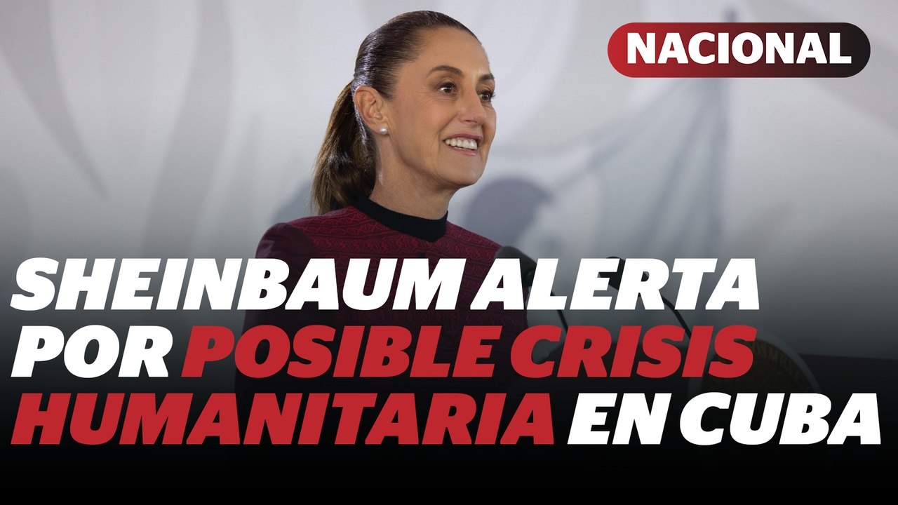 Sheinbaum insiste en ayudar a Cuba “sin poner en riesgo a México” | Reporte Indigo