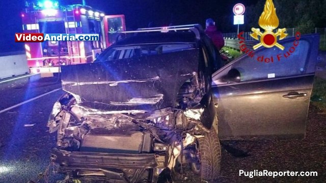 Puglia: grave incidente sulla A14, feriti estratti vivi tra Trani e Andria