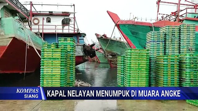 Kapal Nelayan Menumpuk Selama 2 Bulan di Muara Angke, Bagaimana Proses Relokasi? | KOMPAS SIANG