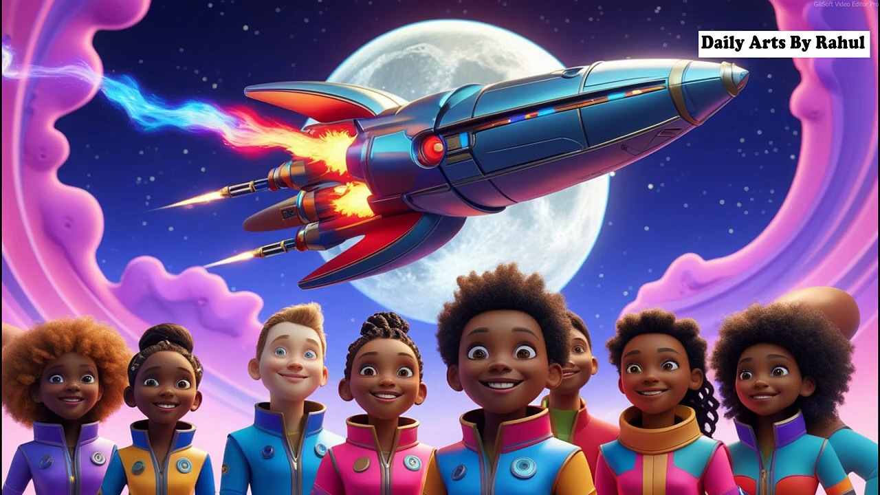 Zoom Zoom Zoom, We’re Going to the Moon _ Nursery Rhymes for kids