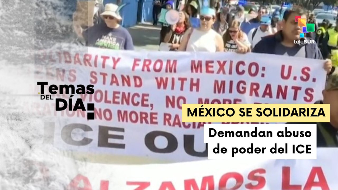 Mexicanos protestan por políticas xenófobas de Trump