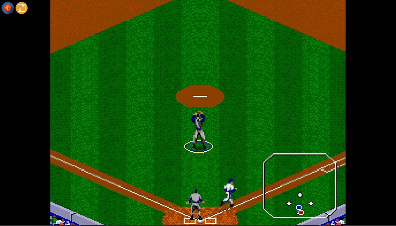 Tecmo Super Baseball (SEGA GENESIS) COM VS COM Mode