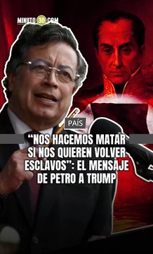 Nos hacemos matar si nos quieren volver esclavos