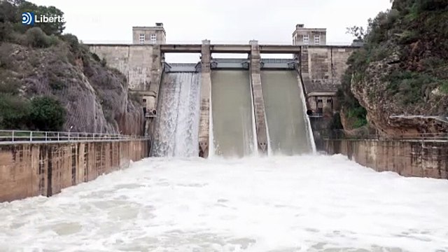 El pantano de Bornos en Cádiz roza el lleno total y obliga a desembalsar agua