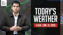 Today's Weather, 5 A.M. | Jan. 31, 2026