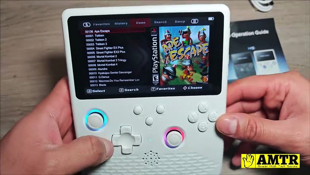 H5 Retro Handheld Game Console (Review)