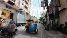 Regular Morning on A. Rivera Street in Tondo, Manila, Philippines