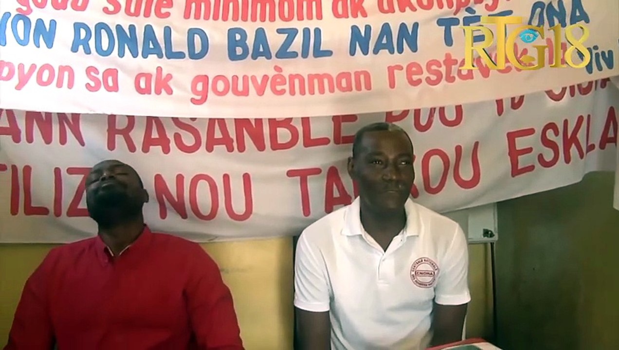 AASP ak CNOHA kritike egzekitif la yo di ki pa manifeste volonte pou ogmante salè minimòm travayè yo