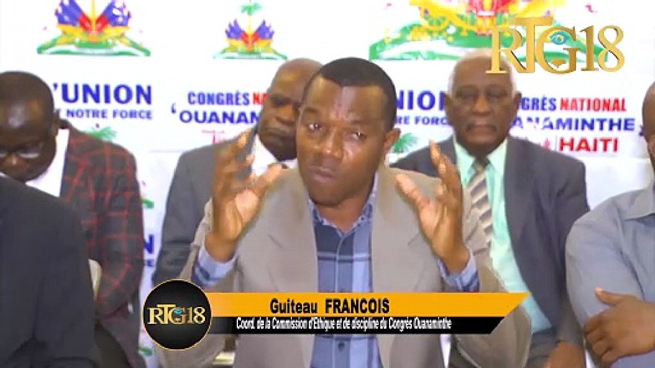 Dirijan yo nan Congrès National Ouanaminthe pwopoze yon prezidan k'ap sòti nan lakou kasasyon.