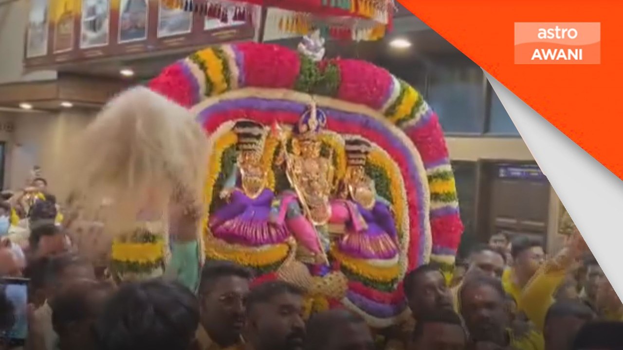 Ribuan penganut Hindu sertai perarakan Thaipusam