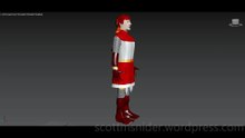Flame: 3DS MAX Practice Polygon Modeling Model Video #209 (01-30-2026)