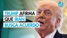 Donald Trump asegura que Irán busca un acuerdo para evitar los ataques de EU