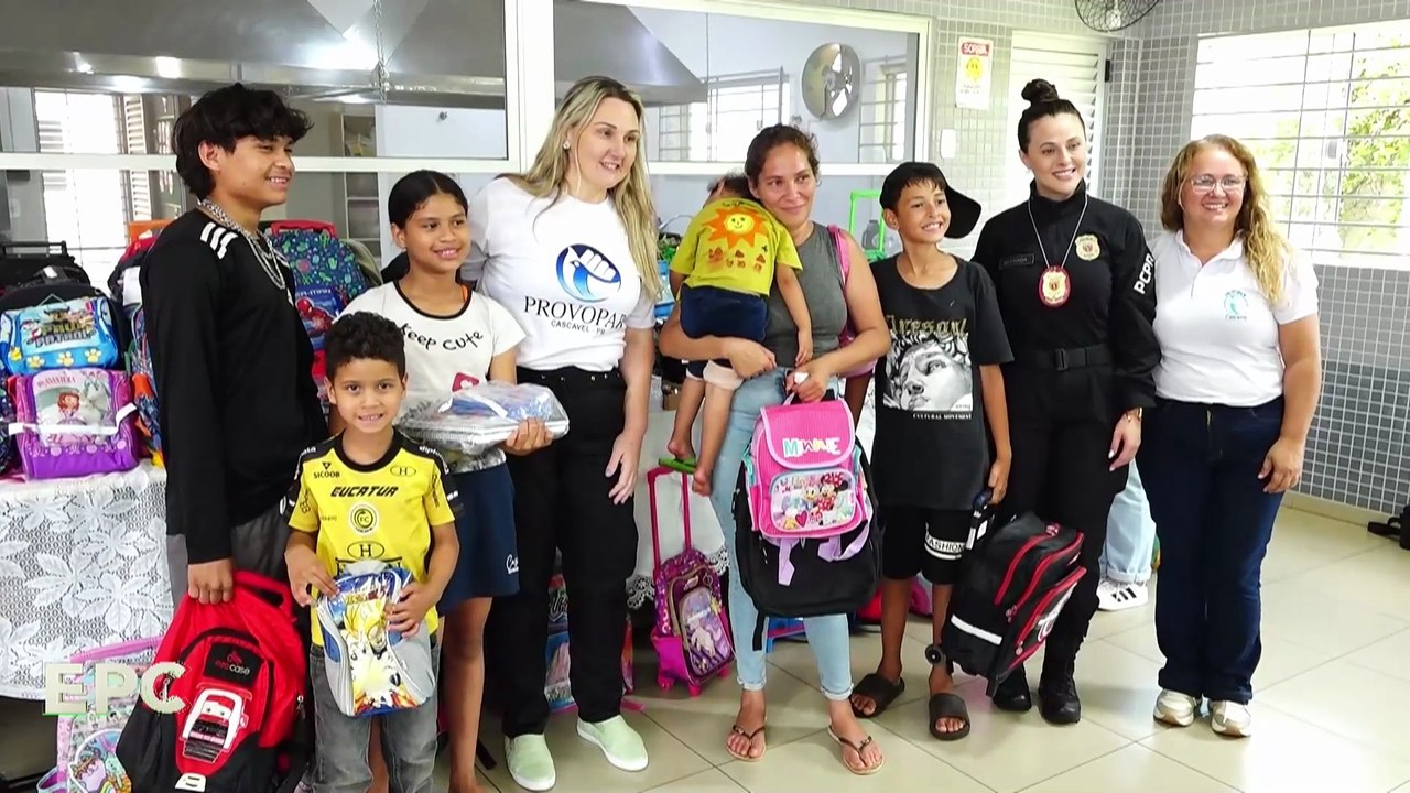 Campanha do Provopar ajuda crianças em situação de vulnerabilidade na volta às aulas