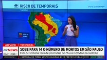 Previsão do Tempo: Fim de semana no Sudeste será marcado por calor e pancadas de chuva