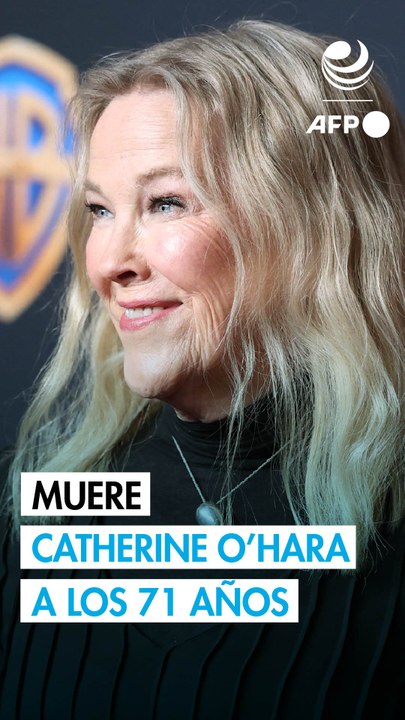Muere Catherine O’Hara, la estrella de la serie “Schitt’s Creek”