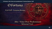 O Fortuna( C. Orff | Carmina Burana ) Alto Voice-over Predominant